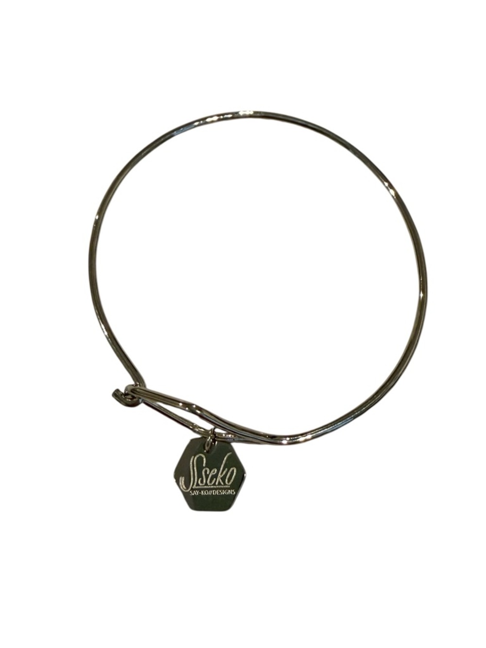 Sseko Silver Africa Charm Bracelet - Picture 2 of 3